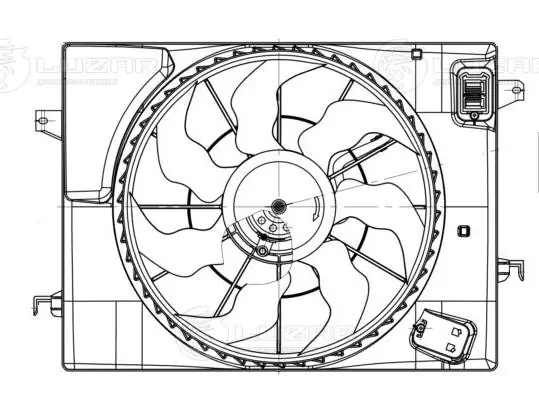 Comprar LFK0885 Luzar Ventilador de radiador
