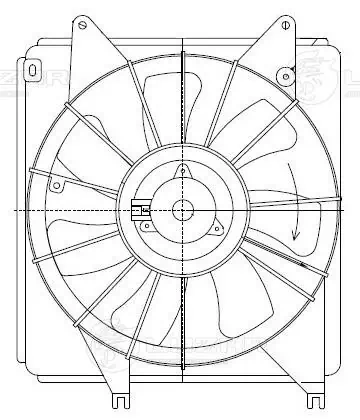 Ventilador, refrigeración motor Luzar LFK2479 precio, desde 66,42 EUR