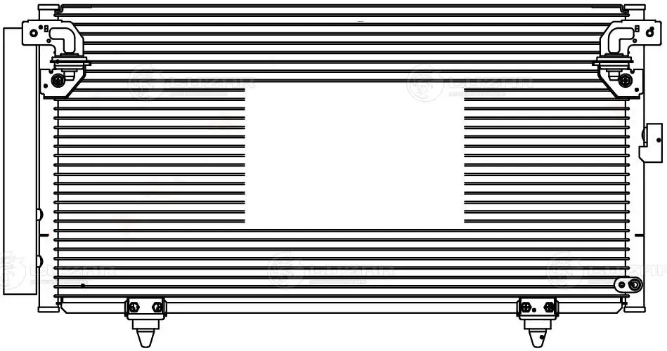 Condensador Subaru Legacy IV