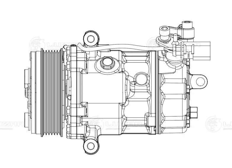  Compresor de aire acondicionado Volkswagen Polo 