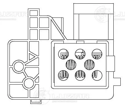 Comprar 255502585R Lada Regulador de velocidad del ventilador de refrigeración (unidad de control)