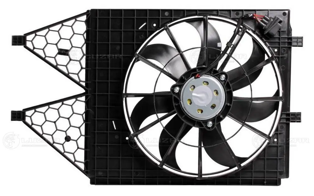 LFK1853 Luzar Ventilador eléctrico de aire acondicionado completo (motor y aspa)