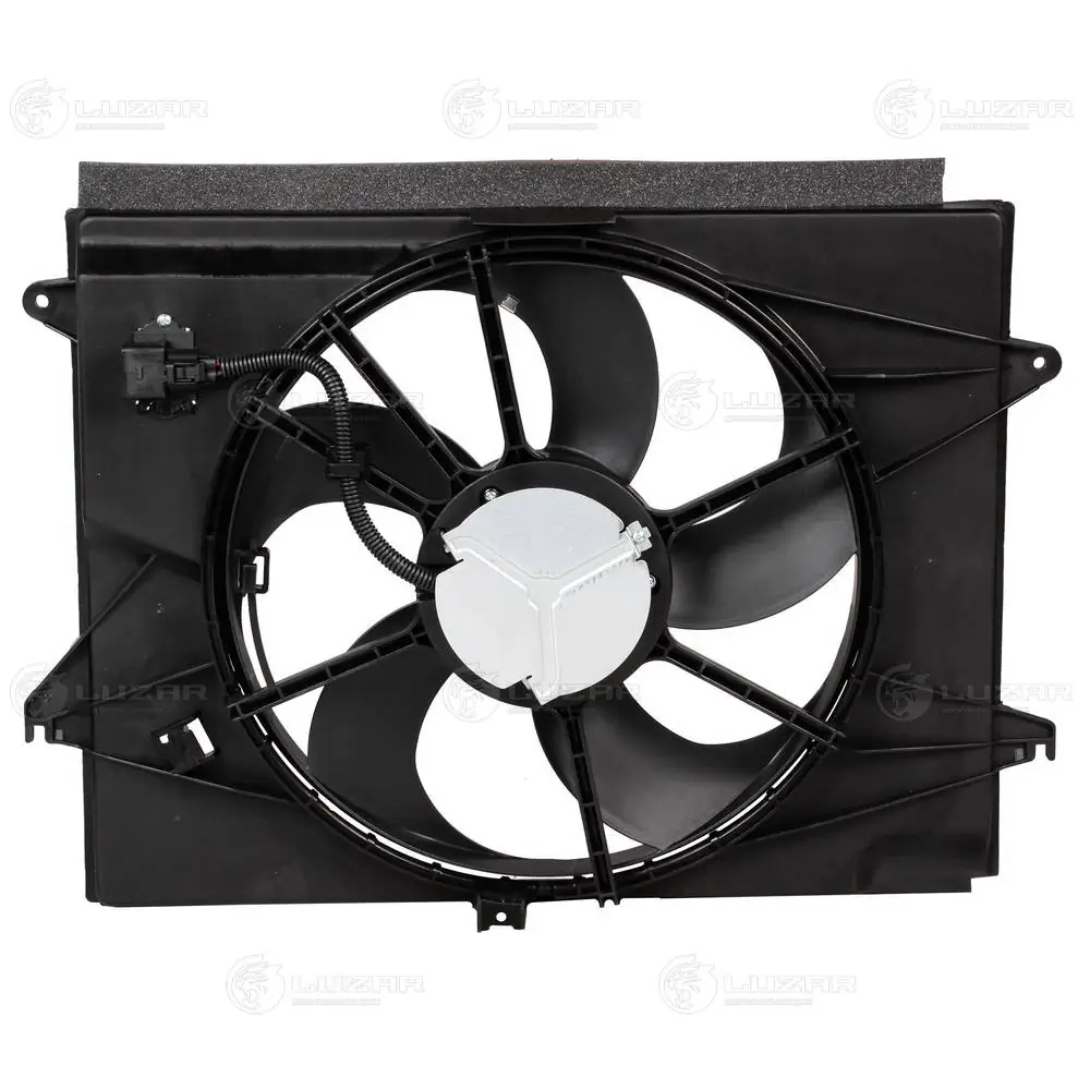 Difusor de radiador, ventilador de refrigeración, condensador del aire acondicionado, completo con motor y rodete KIA Optima 4 JF