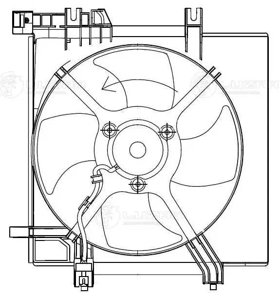 Ventilador de radiador Subaru Outback III familiar (B13, BP) (2003 - 2009) precio, desde 66,34 EUR