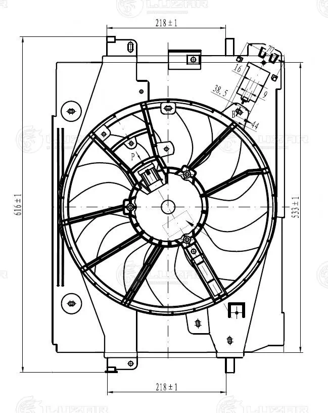 Ventilador, refrigeración motor Nissan/Infiniti 214753416R precio, desde 61,71 EUR