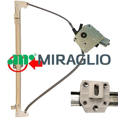 307153 Miraglio Mecanismo de elevalunas de la puerta trasera izquierda