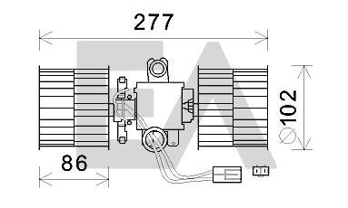 Ventilador de habitáculo Skoda Felicia I (1994-1997)