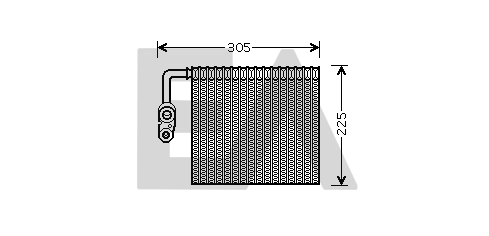Comprar Evaporador de aire acondicionado Volvo V50  MW
