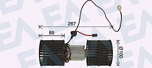Electroventilador habitáculo Ford Escort VII (ALL)