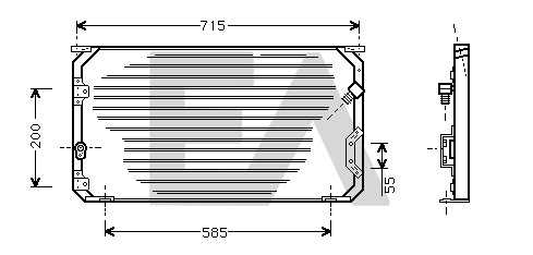 Aire acondicionado capacitor Toyota Corolla desde 138,58 €