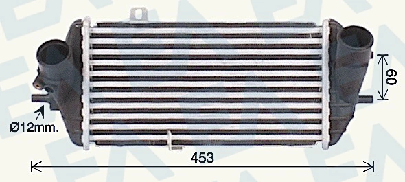 Intercooler para Hyundai I20 IB, GB