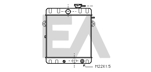 Refrigeración del motor Audi 80  (1976-1978)
