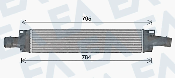 Intercooler para Audi A6 4A5