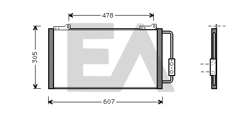 Comprar Condensador de aire acondicionado Toyota Camry  V10 a bajo precio
