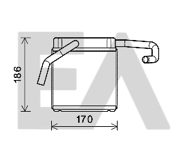 Radiador calefacción para Ford Ranger ET