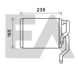 Radiador de calefacción Subaru Impreza II desde 84,42 €