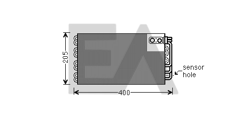 Evaporador, aire acondicionado Peugeot 607  (2000-2010)