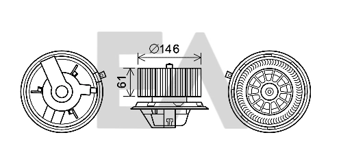 Precio del repuesto Ventilador interior Brava  hatchback