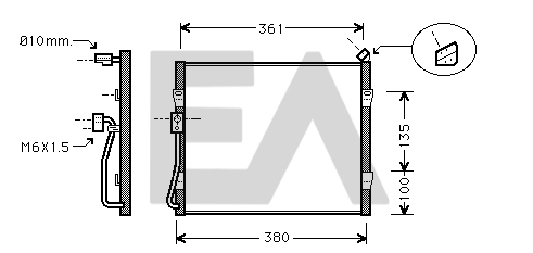 Comprar Condensador de aire acondicionado Civic V EG
