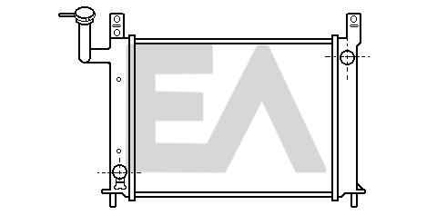 Comprar Radiador de refrigeración del motor Nissan Sunny II B12 a bajo precio