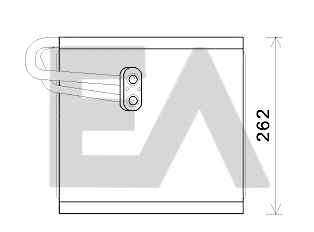 Evaporador, aire acondicionado Hyundai I40  (2012-2019)