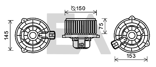  Ventilador habitáculo KIA Carens 2