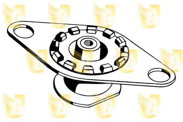  Soporte de motor trasero Fiat Uno 