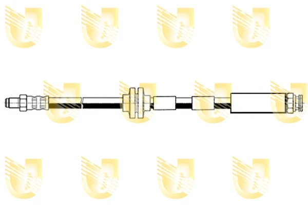 Tubo flexible de frenos delantero Renault 21  (L48)