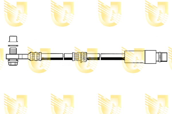 Tubo flexible de frenos delantero Opel Vectra ()