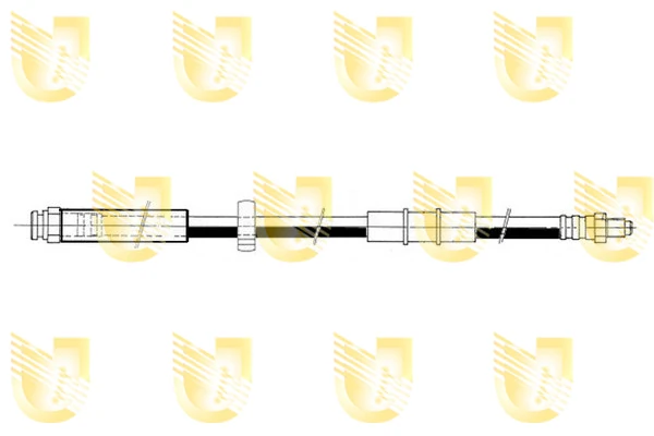 Tubo flexible de frenos delantero para Fiat Ducato II (230L)