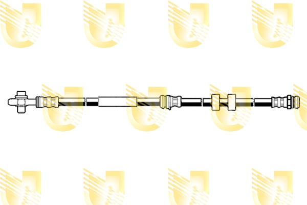 Tubo flexible de frenos delantero Skoda Rapid (NH3, NK3, NK6)