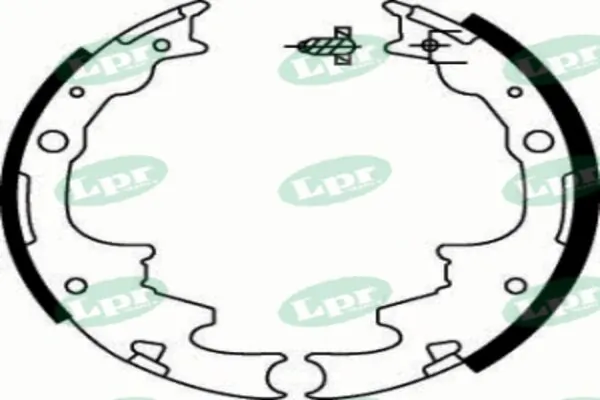 Zapatas de freno 1F8026310 Mazda