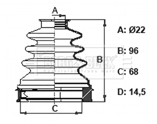 BCB6169 Borg&beck
