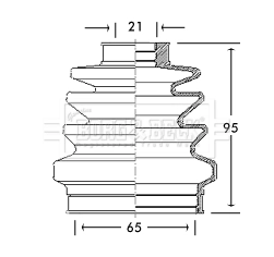 BCB2687 Borg&beck
