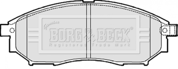 Pastillas delanteras para Nissan Navara NP300 III D40