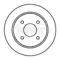 Disco de freno Ford Sierra I