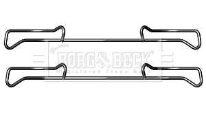 Juego de resortes de sujeción de pastillas de freno delanteras Seat Leon II hatchback (1P1) (2005 - 2013) precio, desde 4,73 EUR