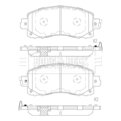 Comprar Pastillas de freno delanteras Subaru Forester V S14, SK