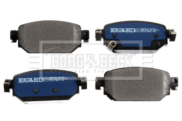 DHYG2643Z Mazda Pastillas freno traseras