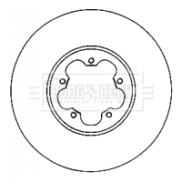 Frenos delanteros para Ford Transit VI V347/8