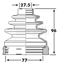 BCB6244 Borg&beck