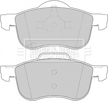 Pastillas delanteras para Volvo S80 I TS, TH, KV