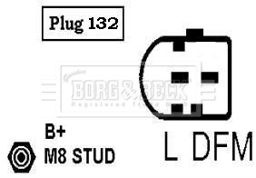 BBA2182 Borg&beck Alternador de coche
