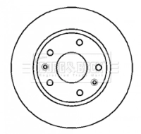 Disco de freno Land Rover Freelander 1