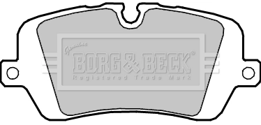  Pastillas de freno traseras Land Rover Discovery 5