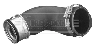 BTH1157 Borg&beck Tubo de salida de aire del turbocompresor
