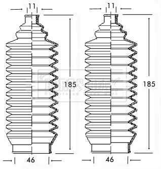  Fuelle dirección Mitsubishi Galant 8