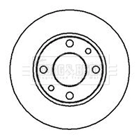 Frenos delanteros para Seat 600 D 