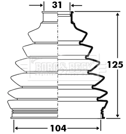 Comprar 4E0407285A Bentley Fuelle de palier delantero exterior