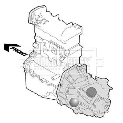 Soporte de caja de cambios BMW 5 